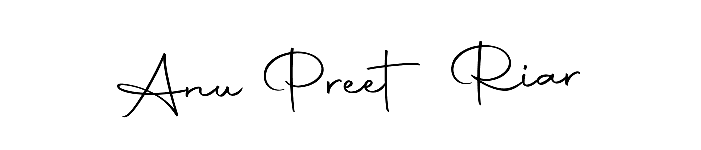 The best way (Autography-DOLnW) to make a short signature is to pick only two or three words in your name. The name Anu Preet Riar include a total of six letters. For converting this name. Anu Preet Riar signature style 10 images and pictures png