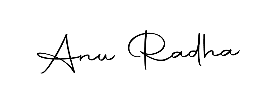 Make a beautiful signature design for name Anu Radha. Use this online signature maker to create a handwritten signature for free. Anu Radha signature style 10 images and pictures png