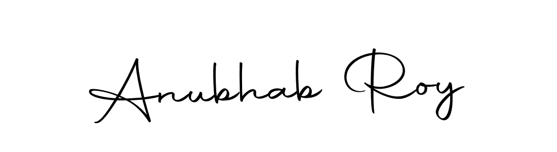 Create a beautiful signature design for name Anubhab Roy. With this signature (Autography-DOLnW) fonts, you can make a handwritten signature for free. Anubhab Roy signature style 10 images and pictures png