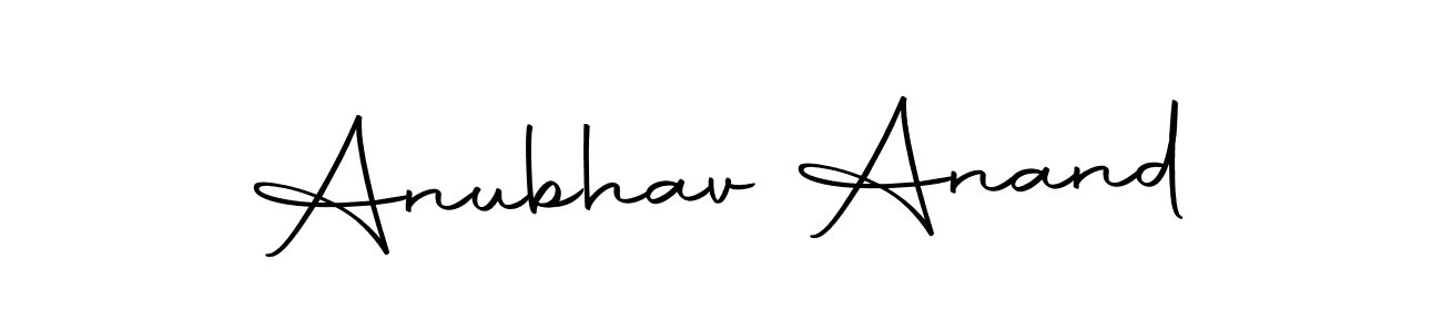 This is the best signature style for the Anubhav Anand name. Also you like these signature font (Autography-DOLnW). Mix name signature. Anubhav Anand signature style 10 images and pictures png