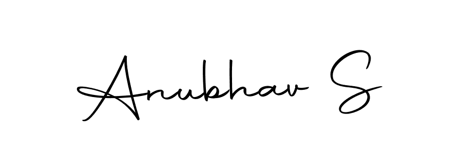 This is the best signature style for the Anubhav S name. Also you like these signature font (Autography-DOLnW). Mix name signature. Anubhav S signature style 10 images and pictures png