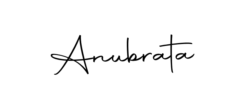 Make a short Anubrata signature style. Manage your documents anywhere anytime using Autography-DOLnW. Create and add eSignatures, submit forms, share and send files easily. Anubrata signature style 10 images and pictures png