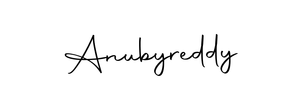 Similarly Autography-DOLnW is the best handwritten signature design. Signature creator online .You can use it as an online autograph creator for name Anubyreddy. Anubyreddy signature style 10 images and pictures png