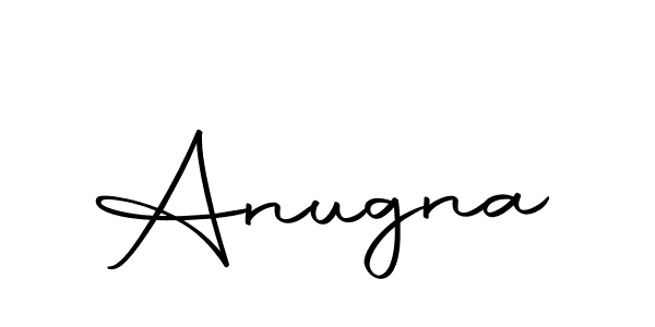 Design your own signature with our free online signature maker. With this signature software, you can create a handwritten (Autography-DOLnW) signature for name Anugna. Anugna signature style 10 images and pictures png