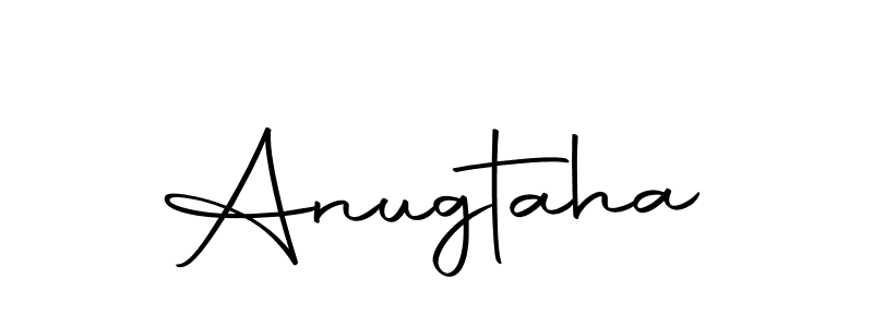 Make a short Anugtaha signature style. Manage your documents anywhere anytime using Autography-DOLnW. Create and add eSignatures, submit forms, share and send files easily. Anugtaha signature style 10 images and pictures png