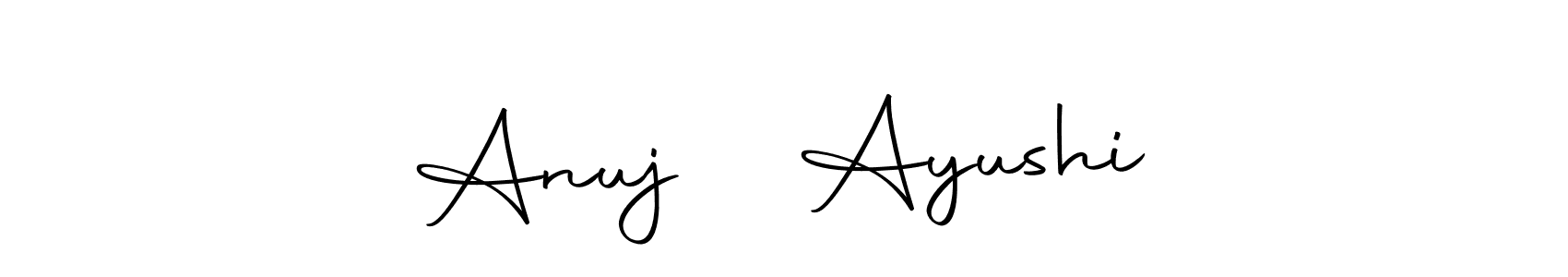 How to make Anuj❤️ Ayushi signature? Autography-DOLnW is a professional autograph style. Create handwritten signature for Anuj❤️ Ayushi name. Anuj❤️ Ayushi signature style 10 images and pictures png