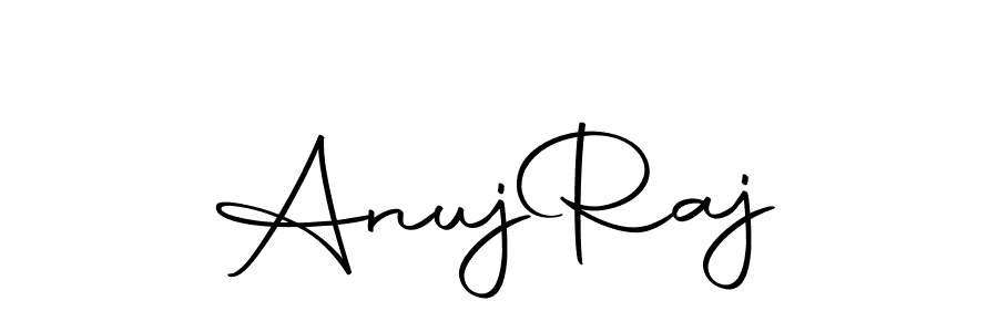 Similarly Autography-DOLnW is the best handwritten signature design. Signature creator online .You can use it as an online autograph creator for name Anuj  Raj. Anuj  Raj signature style 10 images and pictures png