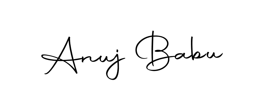 if you are searching for the best signature style for your name Anuj Babu. so please give up your signature search. here we have designed multiple signature styles  using Autography-DOLnW. Anuj Babu signature style 10 images and pictures png