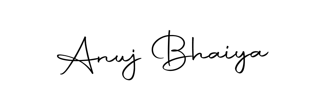 Autography-DOLnW is a professional signature style that is perfect for those who want to add a touch of class to their signature. It is also a great choice for those who want to make their signature more unique. Get Anuj Bhaiya name to fancy signature for free. Anuj Bhaiya signature style 10 images and pictures png