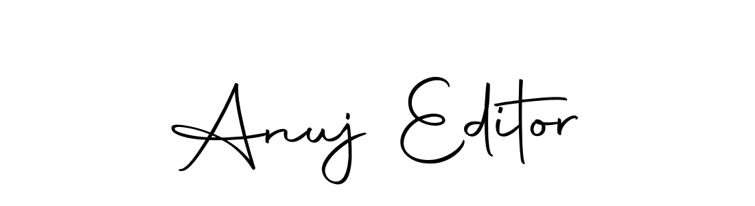 Make a beautiful signature design for name Anuj Editor. Use this online signature maker to create a handwritten signature for free. Anuj Editor signature style 10 images and pictures png