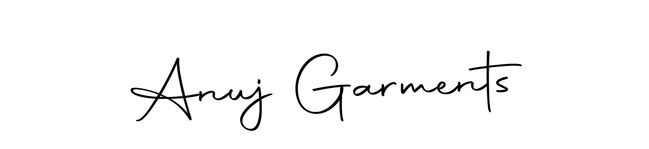 How to make Anuj Garments signature? Autography-DOLnW is a professional autograph style. Create handwritten signature for Anuj Garments name. Anuj Garments signature style 10 images and pictures png