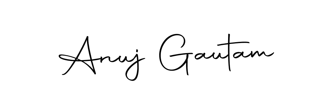 Also we have Anuj Gautam name is the best signature style. Create professional handwritten signature collection using Autography-DOLnW autograph style. Anuj Gautam signature style 10 images and pictures png