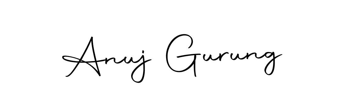 You can use this online signature creator to create a handwritten signature for the name Anuj Gurung. This is the best online autograph maker. Anuj Gurung signature style 10 images and pictures png