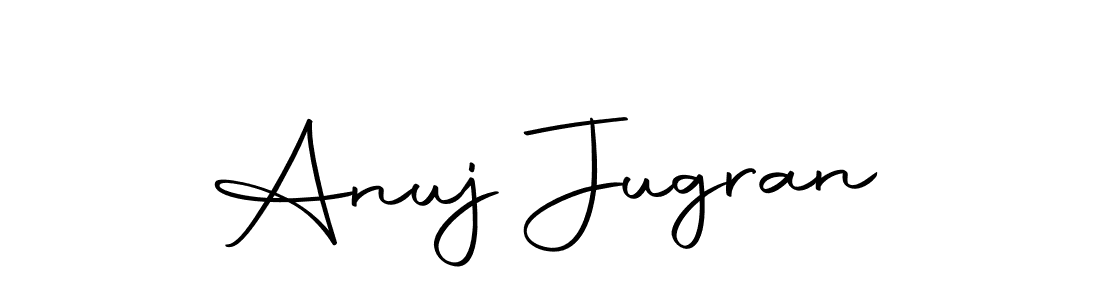 This is the best signature style for the Anuj Jugran name. Also you like these signature font (Autography-DOLnW). Mix name signature. Anuj Jugran signature style 10 images and pictures png