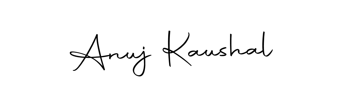 Create a beautiful signature design for name Anuj Kaushal. With this signature (Autography-DOLnW) fonts, you can make a handwritten signature for free. Anuj Kaushal signature style 10 images and pictures png