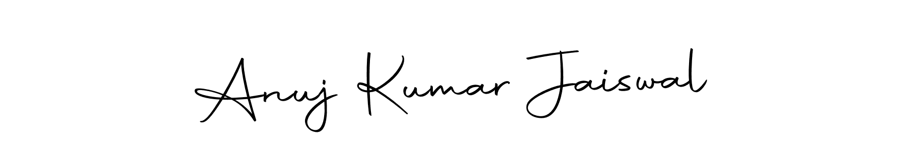 Make a short Anuj Kumar Jaiswal signature style. Manage your documents anywhere anytime using Autography-DOLnW. Create and add eSignatures, submit forms, share and send files easily. Anuj Kumar Jaiswal signature style 10 images and pictures png