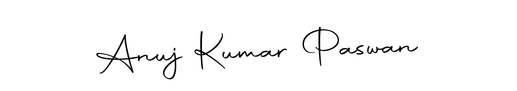 Create a beautiful signature design for name Anuj Kumar Paswan. With this signature (Autography-DOLnW) fonts, you can make a handwritten signature for free. Anuj Kumar Paswan signature style 10 images and pictures png