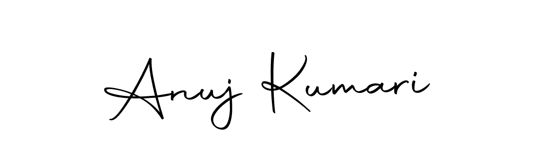 The best way (Autography-DOLnW) to make a short signature is to pick only two or three words in your name. The name Anuj Kumari include a total of six letters. For converting this name. Anuj Kumari signature style 10 images and pictures png