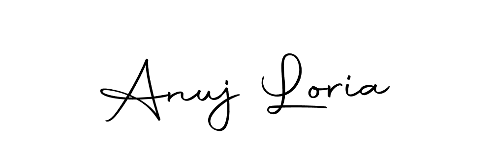 You can use this online signature creator to create a handwritten signature for the name Anuj Loria. This is the best online autograph maker. Anuj Loria signature style 10 images and pictures png