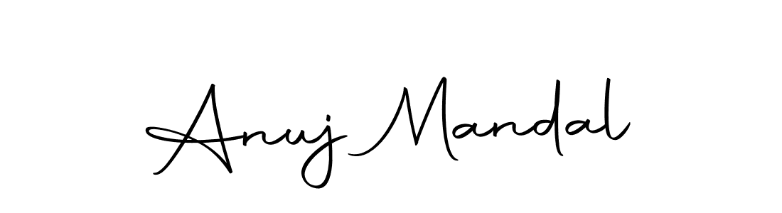Use a signature maker to create a handwritten signature online. With this signature software, you can design (Autography-DOLnW) your own signature for name Anuj Mandal. Anuj Mandal signature style 10 images and pictures png