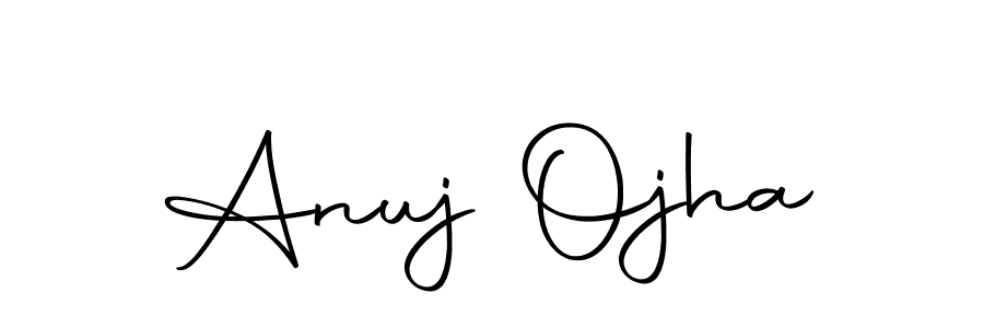 This is the best signature style for the Anuj Ojha name. Also you like these signature font (Autography-DOLnW). Mix name signature. Anuj Ojha signature style 10 images and pictures png