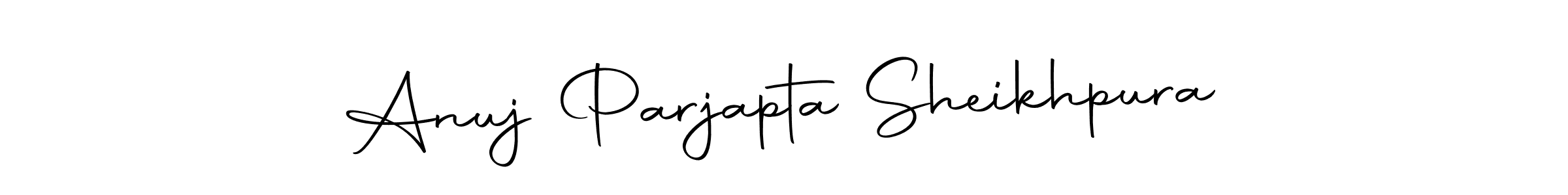 How to make Anuj Parjapta Sheikhpura signature? Autography-DOLnW is a professional autograph style. Create handwritten signature for Anuj Parjapta Sheikhpura name. Anuj Parjapta Sheikhpura signature style 10 images and pictures png