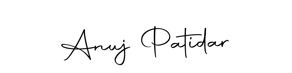 Similarly Autography-DOLnW is the best handwritten signature design. Signature creator online .You can use it as an online autograph creator for name Anuj Patidar. Anuj Patidar signature style 10 images and pictures png