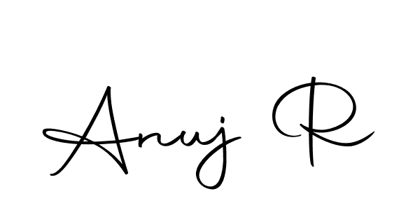 Autography-DOLnW is a professional signature style that is perfect for those who want to add a touch of class to their signature. It is also a great choice for those who want to make their signature more unique. Get Anuj R name to fancy signature for free. Anuj R signature style 10 images and pictures png