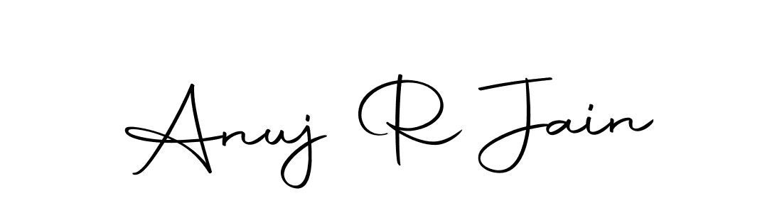 Also we have Anuj R Jain name is the best signature style. Create professional handwritten signature collection using Autography-DOLnW autograph style. Anuj R Jain signature style 10 images and pictures png