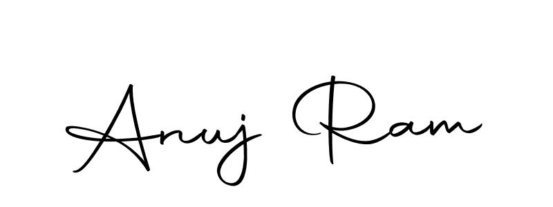 Anuj Ram stylish signature style. Best Handwritten Sign (Autography-DOLnW) for my name. Handwritten Signature Collection Ideas for my name Anuj Ram. Anuj Ram signature style 10 images and pictures png