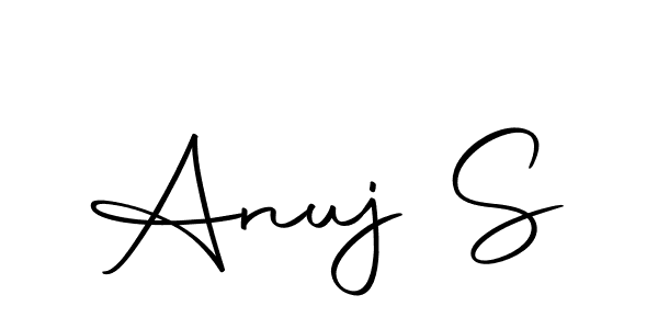 if you are searching for the best signature style for your name Anuj S. so please give up your signature search. here we have designed multiple signature styles  using Autography-DOLnW. Anuj S signature style 10 images and pictures png