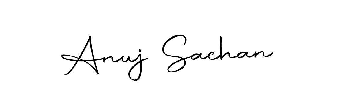 Anuj Sachan stylish signature style. Best Handwritten Sign (Autography-DOLnW) for my name. Handwritten Signature Collection Ideas for my name Anuj Sachan. Anuj Sachan signature style 10 images and pictures png