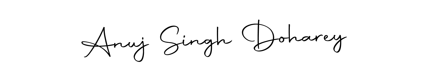 Make a short Anuj Singh Doharey signature style. Manage your documents anywhere anytime using Autography-DOLnW. Create and add eSignatures, submit forms, share and send files easily. Anuj Singh Doharey signature style 10 images and pictures png
