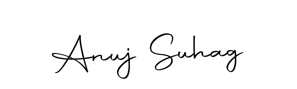 Similarly Autography-DOLnW is the best handwritten signature design. Signature creator online .You can use it as an online autograph creator for name Anuj Suhag. Anuj Suhag signature style 10 images and pictures png