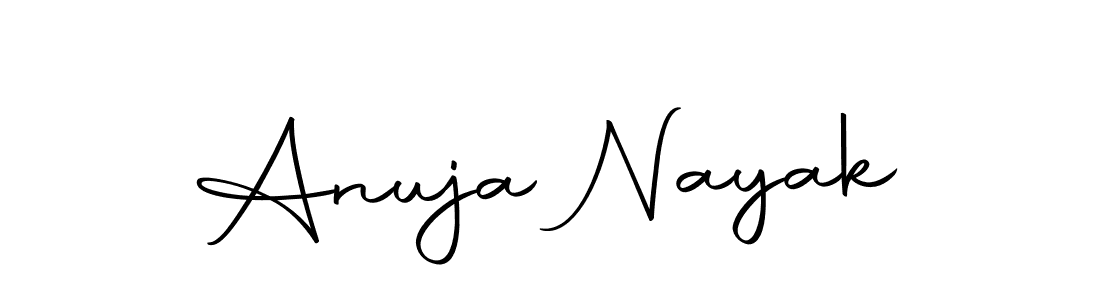 Make a short Anuja Nayak signature style. Manage your documents anywhere anytime using Autography-DOLnW. Create and add eSignatures, submit forms, share and send files easily. Anuja Nayak signature style 10 images and pictures png