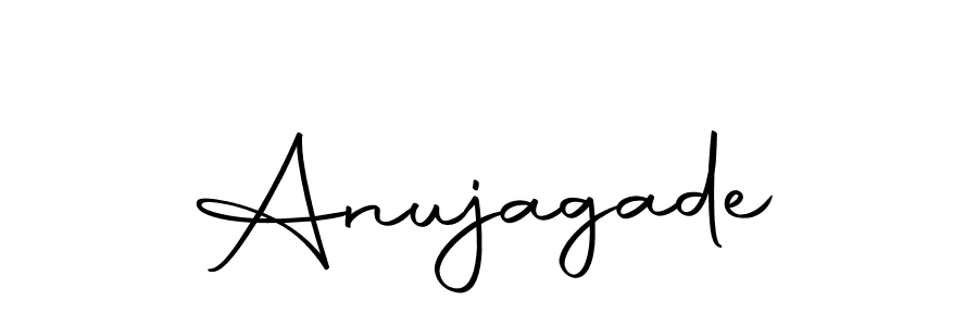 You can use this online signature creator to create a handwritten signature for the name Anujagade. This is the best online autograph maker. Anujagade signature style 10 images and pictures png