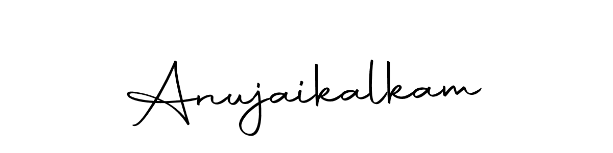 Create a beautiful signature design for name Anujaikalkam. With this signature (Autography-DOLnW) fonts, you can make a handwritten signature for free. Anujaikalkam signature style 10 images and pictures png