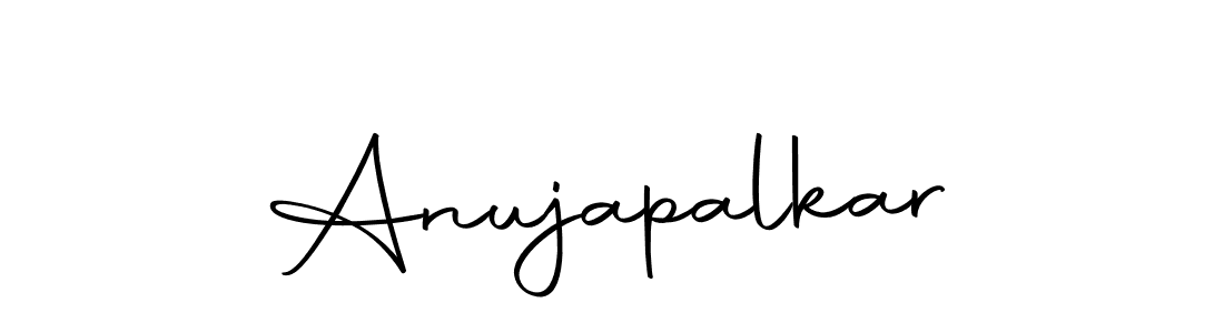 Make a beautiful signature design for name Anujapalkar. Use this online signature maker to create a handwritten signature for free. Anujapalkar signature style 10 images and pictures png