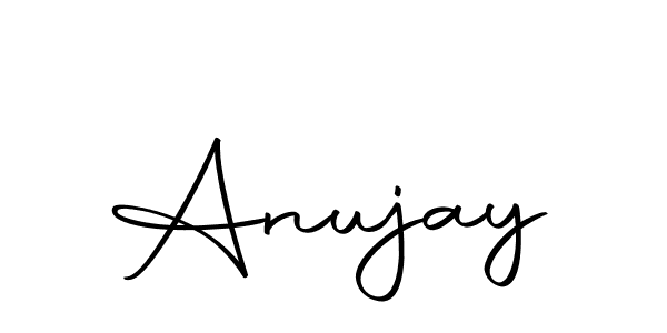 Use a signature maker to create a handwritten signature online. With this signature software, you can design (Autography-DOLnW) your own signature for name Anujay. Anujay signature style 10 images and pictures png