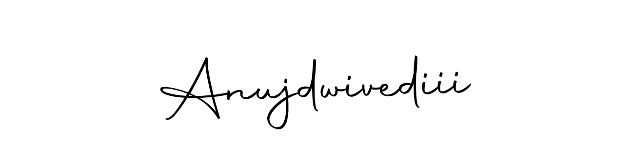 It looks lik you need a new signature style for name Anujdwivediii. Design unique handwritten (Autography-DOLnW) signature with our free signature maker in just a few clicks. Anujdwivediii signature style 10 images and pictures png