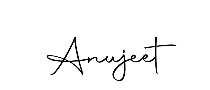 The best way (Autography-DOLnW) to make a short signature is to pick only two or three words in your name. The name Anujeet include a total of six letters. For converting this name. Anujeet signature style 10 images and pictures png