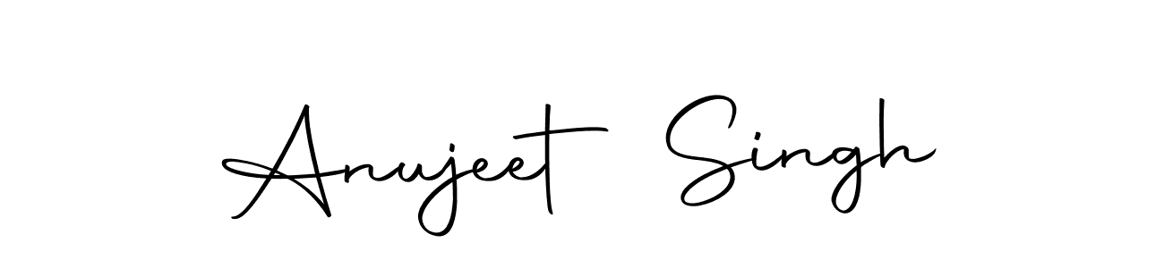 Design your own signature with our free online signature maker. With this signature software, you can create a handwritten (Autography-DOLnW) signature for name Anujeet Singh. Anujeet Singh signature style 10 images and pictures png