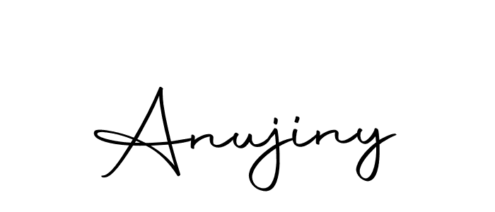 Create a beautiful signature design for name Anujiny. With this signature (Autography-DOLnW) fonts, you can make a handwritten signature for free. Anujiny signature style 10 images and pictures png