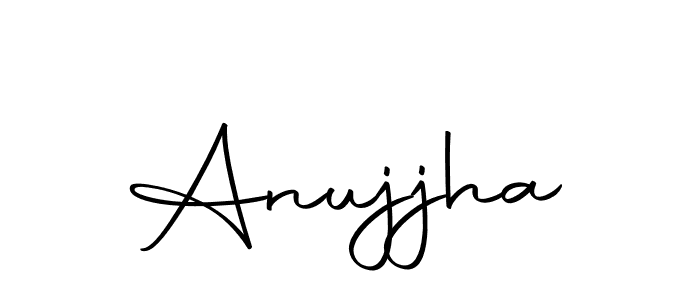 Make a beautiful signature design for name Anujjha. With this signature (Autography-DOLnW) style, you can create a handwritten signature for free. Anujjha signature style 10 images and pictures png