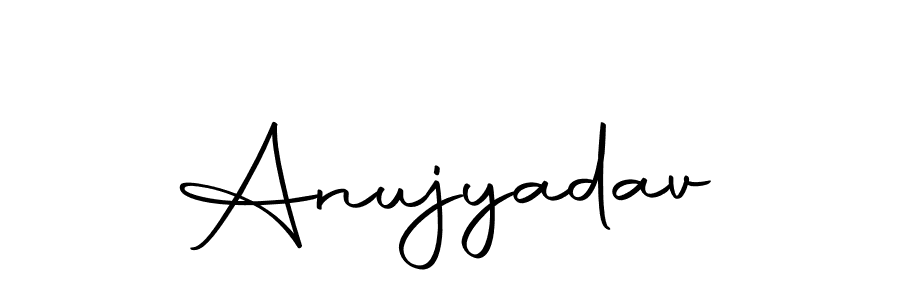 How to make Anujyadav signature? Autography-DOLnW is a professional autograph style. Create handwritten signature for Anujyadav name. Anujyadav signature style 10 images and pictures png