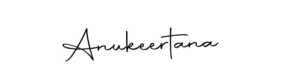 Use a signature maker to create a handwritten signature online. With this signature software, you can design (Autography-DOLnW) your own signature for name Anukeertana. Anukeertana signature style 10 images and pictures png