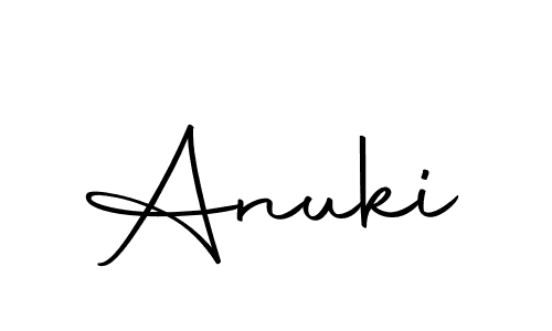 Anuki stylish signature style. Best Handwritten Sign (Autography-DOLnW) for my name. Handwritten Signature Collection Ideas for my name Anuki. Anuki signature style 10 images and pictures png