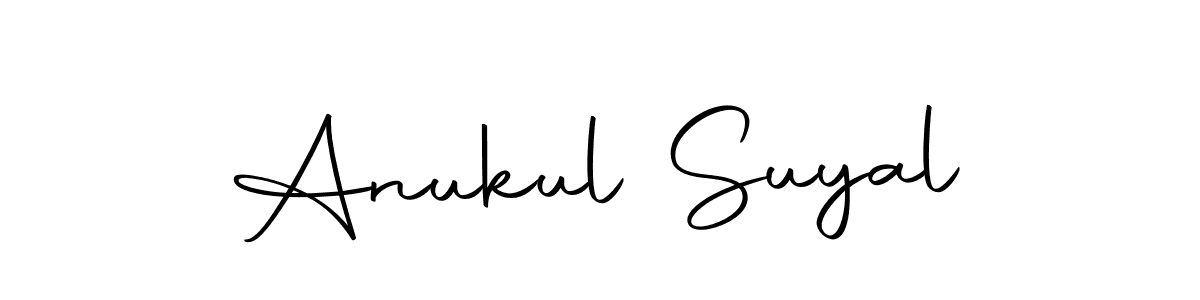 Use a signature maker to create a handwritten signature online. With this signature software, you can design (Autography-DOLnW) your own signature for name Anukul Suyal. Anukul Suyal signature style 10 images and pictures png