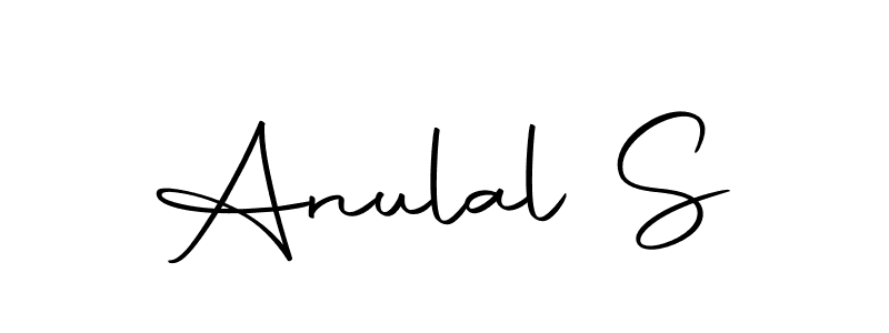 Create a beautiful signature design for name Anulal S. With this signature (Autography-DOLnW) fonts, you can make a handwritten signature for free. Anulal S signature style 10 images and pictures png