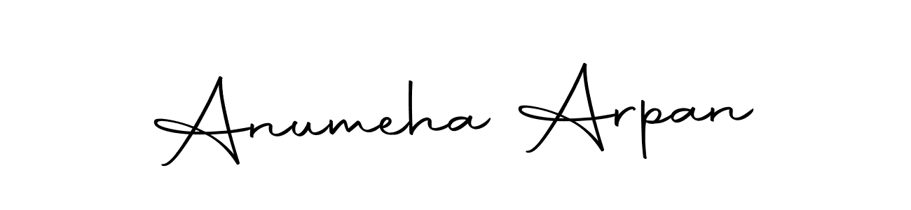 How to make Anumeha Arpan signature? Autography-DOLnW is a professional autograph style. Create handwritten signature for Anumeha Arpan name. Anumeha Arpan signature style 10 images and pictures png
